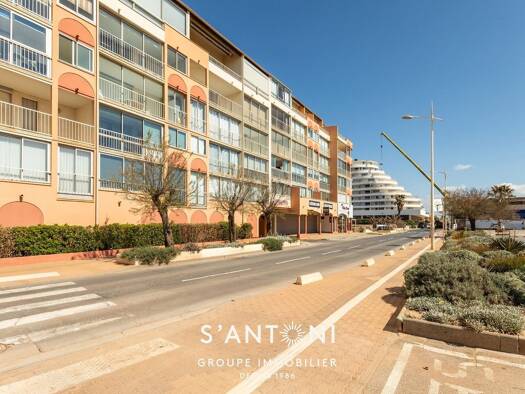 Appartement à vendre 82 000 € 1 pièce 19 m² RDC Valras-Plage 34350