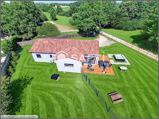 Maison à vendre 297 000 € 5 pièces 4 chambres 128 m² 1 580 m² de terrain Montauban 82000