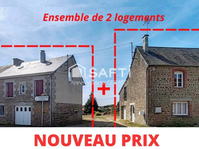 Maison à vendre, 252m², FOUGEROLLES DU PLESSIS