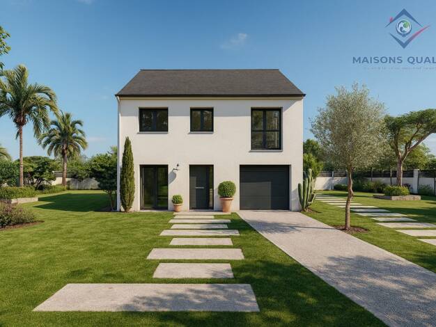 Terrain avec maison neuve à vendre 279 000 € 5 pièces 4 chambres 133 m² 2 445 m² de terrain Coulommiers 77120