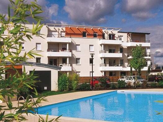 Appartement à louer 650 € 2 pièces 1 chambre 42,4 m² 1er étage Deux Lions Gloriette Tours 37200