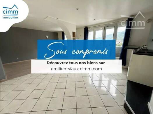 Appartement à vendre 149 000 € 3 pièces 1 chambre 65,69 m² Étage 4/4 Les Mortes-L'Oratoire-Les Contamines Domène 38420