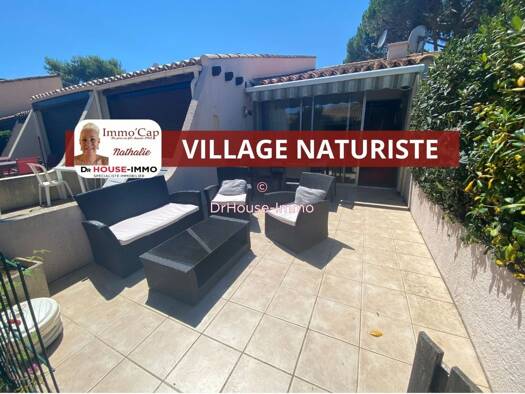 Maison à vendre 349 000 € 2 pièces 1 chambre 35,23 m² Le Cap d'Agde Agde 34300