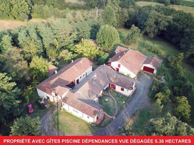 Maison à vendre 775 000 € 10 pièces 7 chambres 350 m² 54 566 m² de terrain Cazaubon 32150