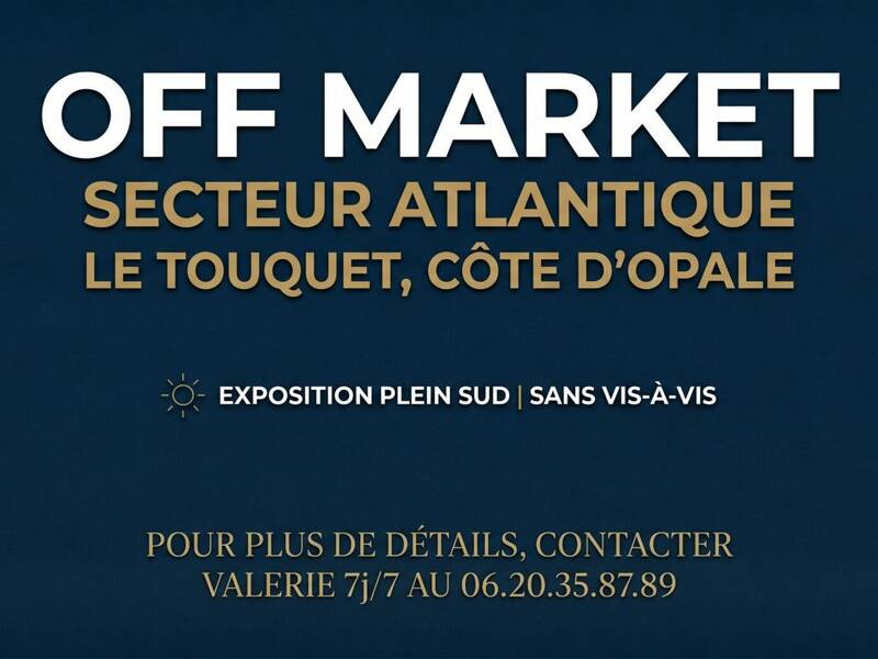 Maison à vendre, 0m², LE TOUQUET PARIS PLAGE