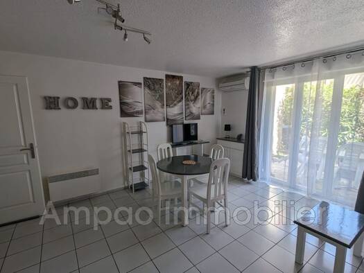 Appartement à louer 650 € 2 pièces 1 chambre 41,8 m² RDC Village Sud Canet-en-Roussillon 66140