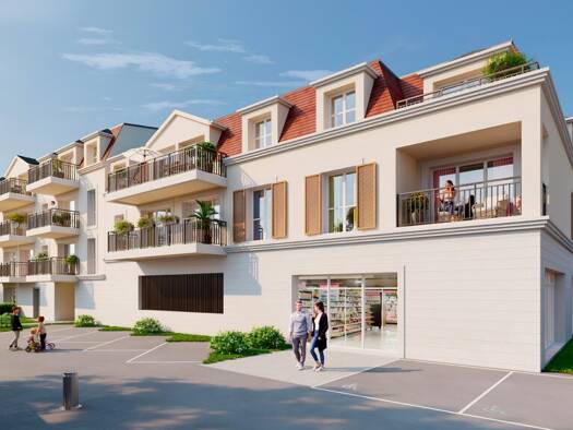 Appartement à vendre - Neuf 190 700 € 2 pièces 40,1 m² Étage 2/3 dès le 01/04/2027 Saint-Martin-du-Tertre 95270