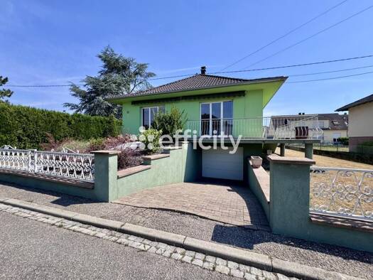 Maison de plain-pied à vendre 339 000 € 5 pièces 3 chambres 159 m² 610 m² de terrain Munchacker-Matzacker-Baerenfeld-Saint Joseph-Marxenhouse Haguenau 67500