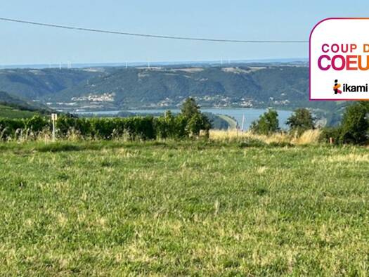 Terrain constructible viabilisé à vendre 91 000 € 1 673 m² de terrain Vion 07610