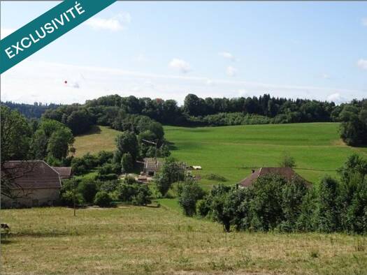 Terrain constructible viabilisé à vendre 80 000 € 1 855 m² de terrain Sainte-Anne 25270