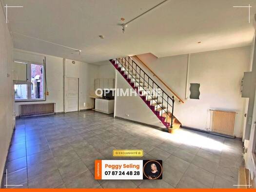 Maison à vendre 80 000 € 4 pièces 2 chambres 73 m² 352 m² de terrain Wignehies 59212