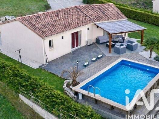 Maison de plain-pied à vendre 252 000 € 5 pièces 3 chambres 93,7 m² 1 810 m² de terrain Touvre 16600