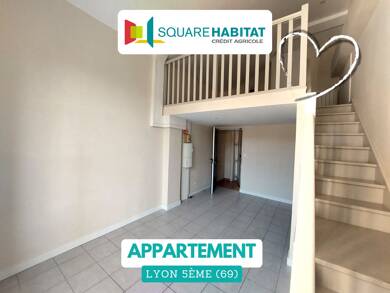 Appartement à vendre 269 000 € 3 pièces 2 chambres 50 m² Dernier étage, Étage 2/2 Lyon 5ème 69005