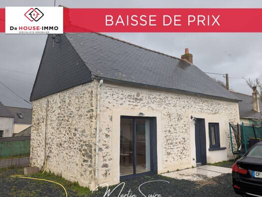 Maison à vendre 202 000 € 3 pièces 2 chambres 68 m² 750 m² de terrain Donges 44480