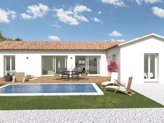 Terrain avec maison neuve à vendre 670 000 € 4 pièces 3 chambres 132 m² 660 m² de terrain Le Castellet 83330