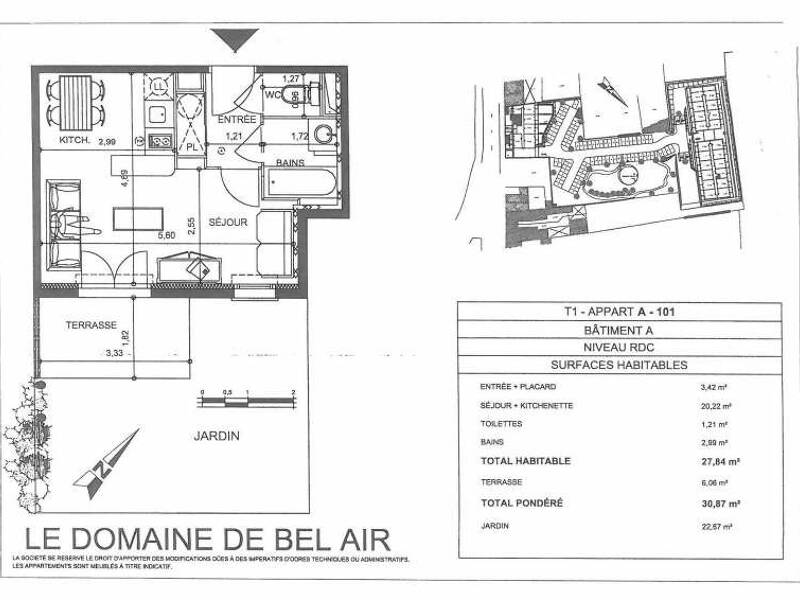 Maison à louer, 27m², GOND PONTOUVRE