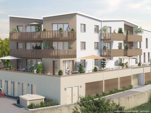 Appartement à vendre - Neuf 306 500 € 3 pièces 2 chambres 69,5 m² dès le 31/03/2028 Hermanville-sur-Mer 14880