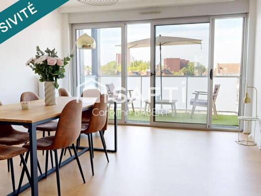 Appartement à vendre 165 000 € 3 pièces 2 chambres 76 m² Étage 4/5 Epeule-Trichon Roubaix 59100