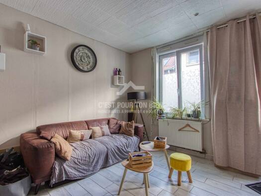 Maison à vendre 139 900 € 3 pièces 2 chambres 52 m² 56 m² de terrain Hellemmes-Les Sarts Lille 59260