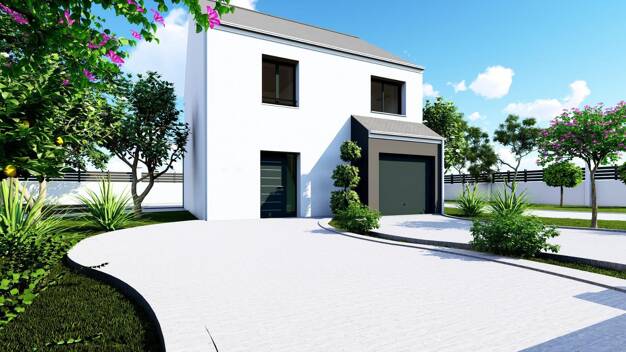 Terrain avec maison neuve à vendre 337 000 € Gare Pierrefitte-sur-Seine 93380