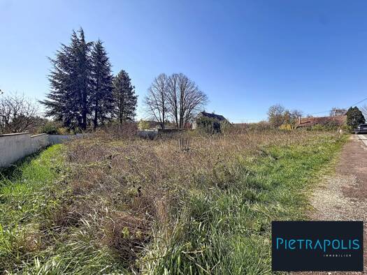 Terrain constructible viabilisé à vendre 93 600 € 720 m² de terrain Tart 21110