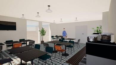 Appartement à louer 520 € 1 pièce 20 m² Mi Plaine-Manissieux-Village Saint-Priest 69800