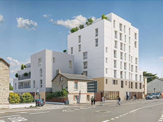 Appartement à vendre - neuf 144 000 € 1 pièce 25,5 m² 4ème étage dès le 31/12/2027 Francisco-Vern-Poterie Rennes 35000