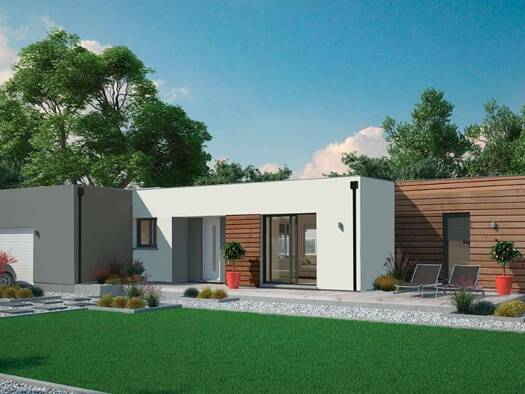 Terrain avec maison neuve à vendre 322 000 € 4 pièces 3 chambres 108 m² 998 m² de terrain Marsac-sur-l'Isle 24430