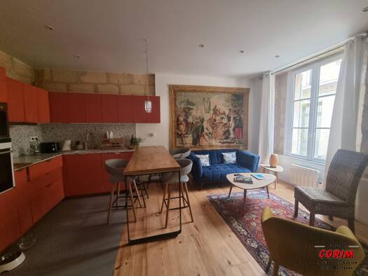 Maison à louer 1 300 € 3 pièces 1 chambre 58 m² Chartrons Bordeaux 33000