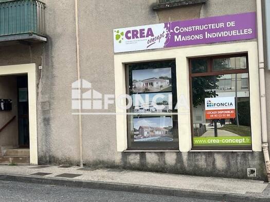 Local commercial à louer 850 € 71 m² de surface de vente Le Bourg-La Jacquinière-Malossane-Saint Nizier Voreppe 38340