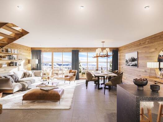 Duplex à vendre 778 000 € 4 pièces 3 chambres 110,2 m² Étage 3/3 Saint François Longchamp 73130