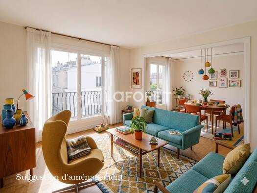 Appartement à vendre 1 300 000 € 5 pièces 3 chambres 107,11 m² Étage 4/4 Parc d'Orléans Neuilly-sur-Seine 92200