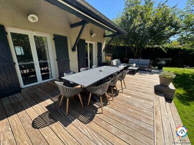 Maison de plain-pied à vendre 419 000 € 4 pièces 3 chambres 100 m² 1 575 m² de terrain Frans 01480