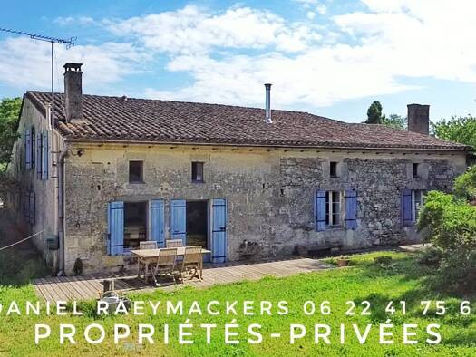 Maison à vendre 335 000 € 4 pièces 3 chambres 157 m² 1 879 m² de terrain Blésignac 33670