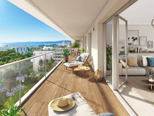 Appartement à vendre - neuf 1 099 000 € 4 pièces 3 chambres 139,62 m² 6ème étage Les Paluds Saint-Laurent-du-Var 06700