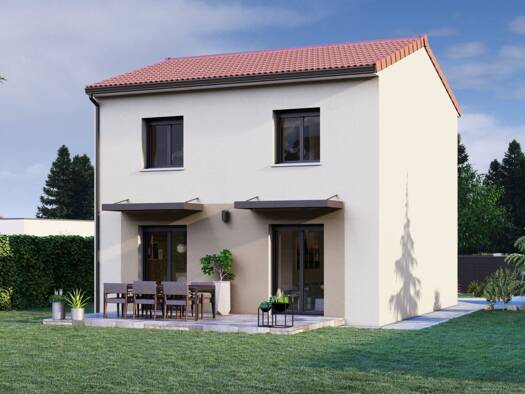 Terrain avec maison neuve à vendre 229 934 € 4 pièces 3 chambres 78 m² 360 m² de terrain Romagnat 63540