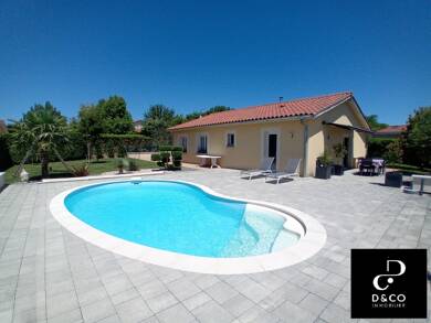 Maison de plain-pied à vendre 315 000 € 5 pièces 4 chambres 100 m² 912 m² de terrain Peronne 71260
