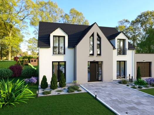 Terrain avec maison neuve à vendre 421 997 € 6 pièces 3 chambres 133,7 m² 718 m² de terrain Saulx-les-Chartreux 91160