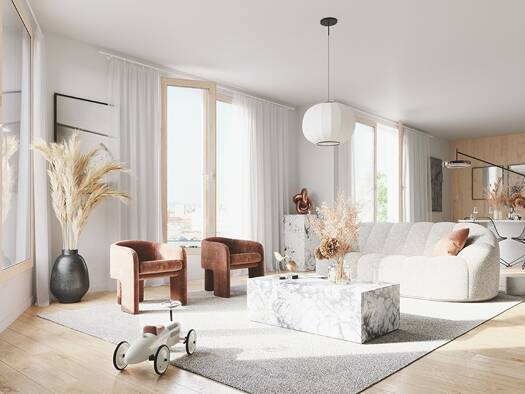 Maison à vendre - Neuf 755 000 € 4 pièces 3 chambres 87 m² 278 m² de terrain Vieux Saint Ouen Saint-Ouen-sur-Seine 93400