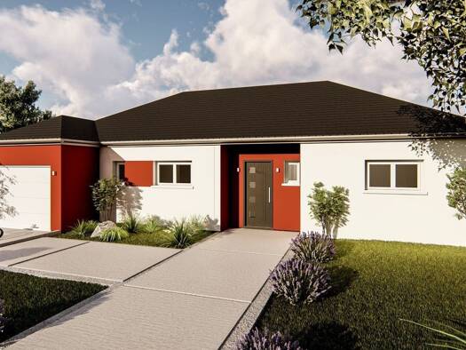 Terrain avec maison neuve à vendre 325 210 € 5 pièces 3 chambres 94 m² 4 186 m² de terrain Hirtzbach 68118