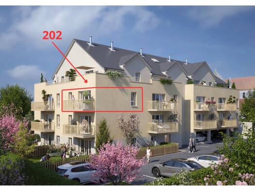 Appartement à vendre - neuf 195 000 € 2 pièces 1 chambre 51,2 m² dès le 31/12/2027 Nord Gournay-en-Bray 76220
