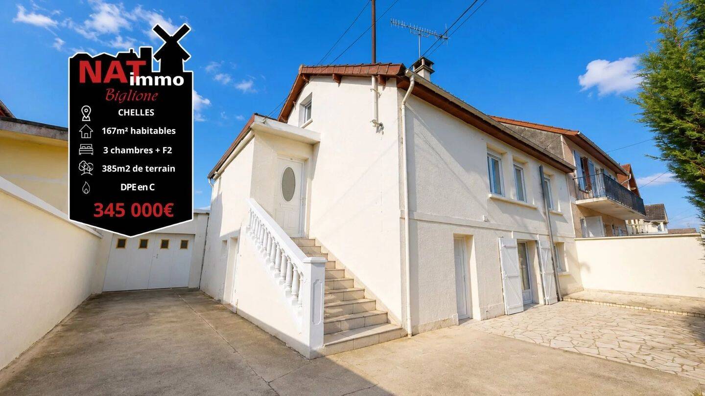 Maison à vendre, 167m², CHELLES