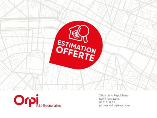 Maison à vendre 252 000 € 5 pièces 4 chambres 125 m² 700 m² de terrain Agny 62217