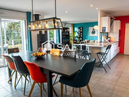 Maison à vendre 395 000 € 5 pièces 4 chambres 143 m² 920 m² de terrain Sillon Saint-Étienne-de-Montluc 44360