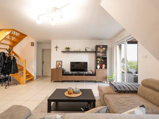 Duplex à vendre 217 300 € 4 pièces 3 chambres 84,6 m² Étage 1/2 Niederlauterbach 67630
