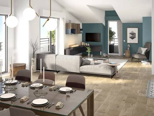 Appartement à vendre - neuf 299 000 € 3 pièces 2 chambres 64 m² Étage 2/2 Viuz-en-Sallaz 74250