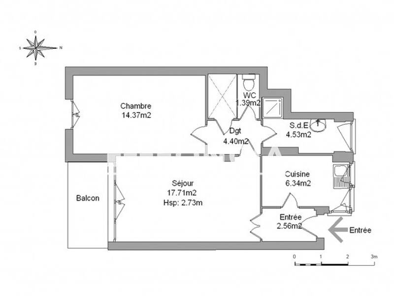 Maison à louer, 51m², TOULON