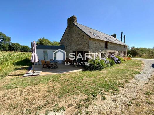 Maison de plain-pied à vendre 449 900 € 6 pièces 4 chambres 117 m² 1 000 m² de terrain Locmaria-Grand-Champ 56390