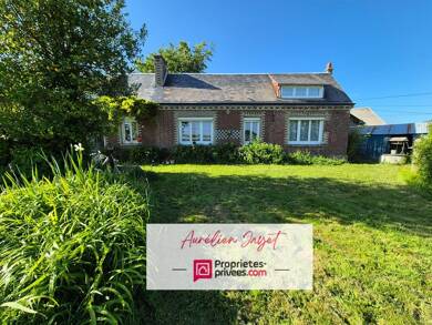 Maison à vendre 195 000 € 5 pièces 3 chambres 102 m² 1 800 m² de terrain Sainte-Marie-Au-Bosc 76280