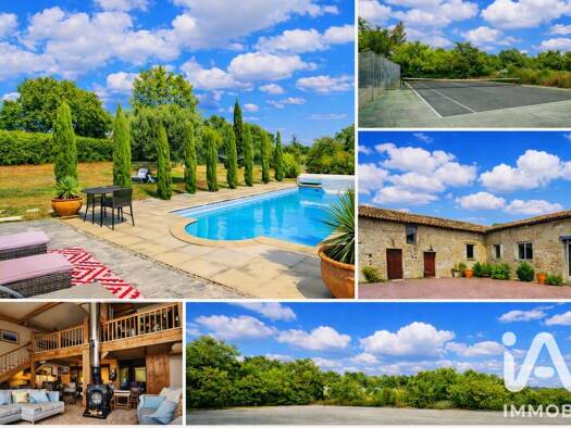 Maison à vendre 372 483 € 7 pièces 4 chambres 201 m² 3 149 m² de terrain Paizay-Naudouin-Embourie 16240
